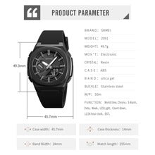 SKMEI 2049 Business Luxury Analog Quartz Digital Watch